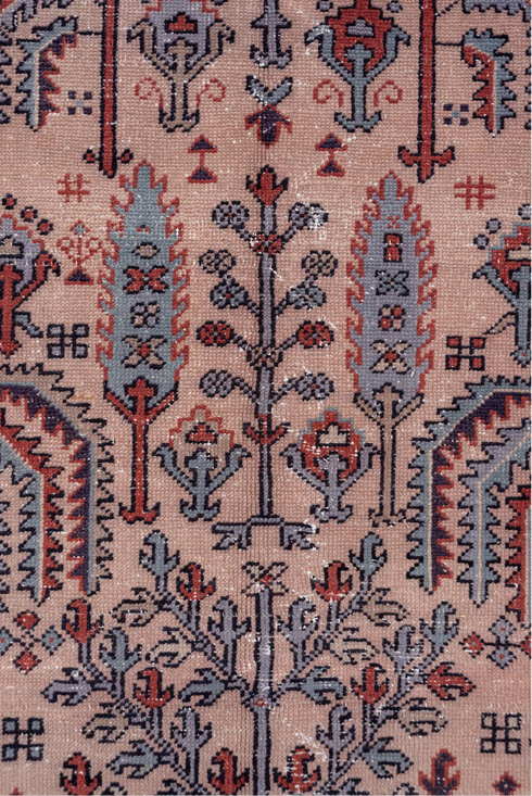 Antique Oushak Area Rug (7' x 9')